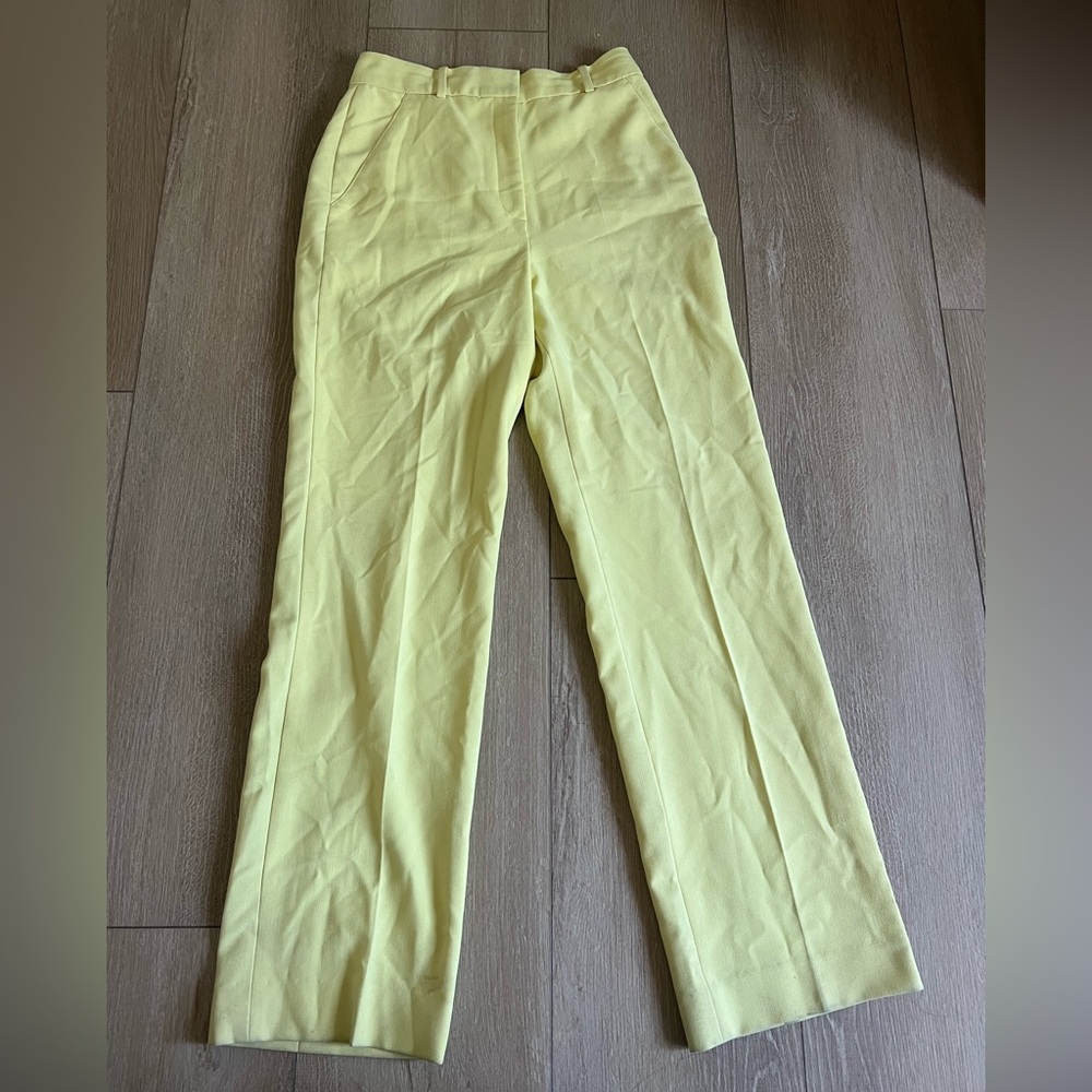 A.L.C. Lemon Straight Leg Women's Trousers Pants Size 6 Small